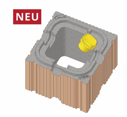 diha ESM®-Stützen-Dämmschalung „Stein Basic“